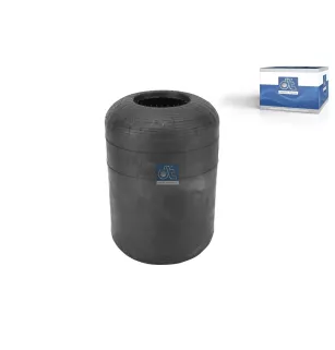 Coussin d'air, sans piston d: 130.8 mm, D: 265 mm, L: 385 mm Pour Mercedes-Benz OM 300 - (L-Serie), MK-Series (OM 400)