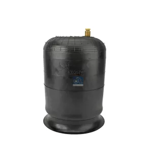Air cushion, with steel piston D: 300 mm, m16 x 1.5, m24 x 1.5, L: 310 mm for Mercedes-Benz Atego 1, Atego 2, Atego 3