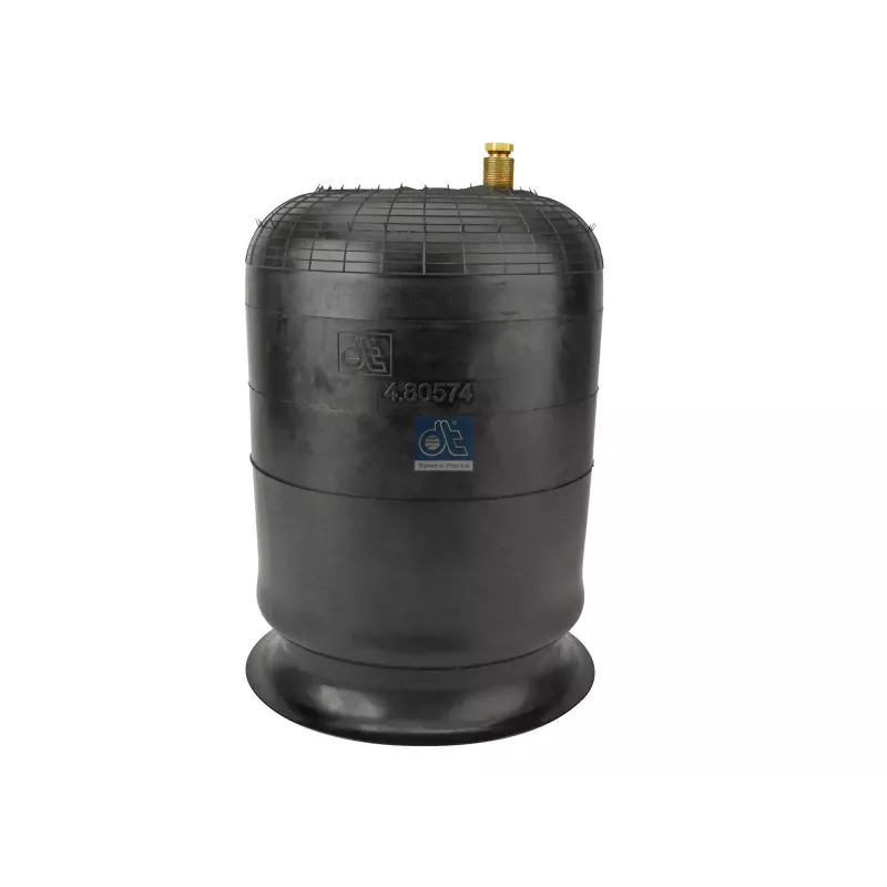 Air cushion, with steel piston D: 300 mm, m16 x 1.5, m24 x 1.5, L: 310 mm for Mercedes-Benz Atego 1, Atego 2, Atego 3