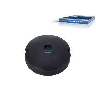 Rubber Butoir D: 122 mm, B: 19,5 mm, H: 43 mm per Mercedes-Benz OM 300- (Serie L), Serie MK (OM 400)
