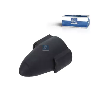 Butoir en caoutchouc d: 38 mm, D1: 62 mm, D2: 78.8 mm, H: 110 mm Pour Mercedes-Benz Actros 1, Actros 2, Actros 3, Atego 1