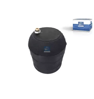 Coussin d'air, avec piston acier, D: 275 mm, M16 x 1,5 Pour Mercedes-Benz Actros 1, Actros 2, Actros 3, Atego 1, Axor, Econic 1