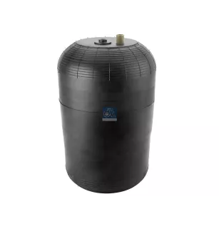 Cojín de aire, sin pistón, D: 151 mm, D1: 300 mm, D2: 180 mm, m16 x 1.5, m24 x 1.5, L: 489 mm para Mercedes-Benz Actros 2