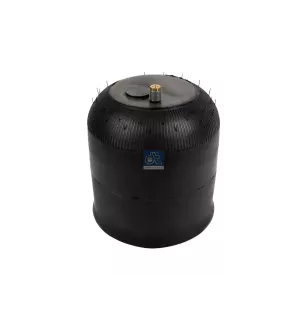 Air cushion, with steel piston, D: 318 mm, m16 x 1.5, m24 x 1.5, L: 280 mm for Mercedes Benz Atego 1 - 9423203021
