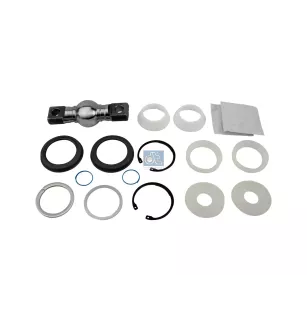 Kit di riparazione, barra di reazione V/stabilizzatore per DAF 45/55/65/75/85/95, CF, F/N 500-3600 - 0693778