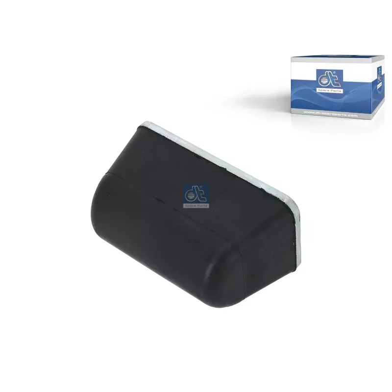 Stopp, Suspension, Front LB: 80 mm, M10 x 1,5, L: 119 mm, W: 59 mm, H: 64,5 mm für DAF 45/55/65/75/85/95, CF, F/N 500-3600