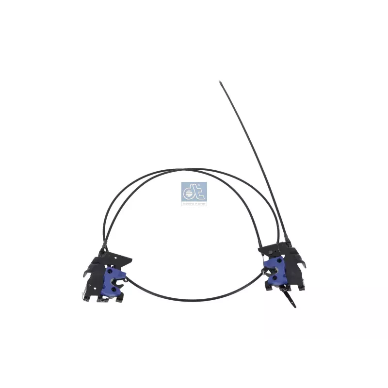 Locking, engine hood, complete for scania p-, g-, r-, t-serie