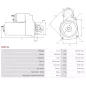 Démarreur 12V 1.90kW 13 dents AS-PL UD18565S, BMW 12418570845, 12418570848, 12418581788, 8570848