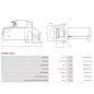 Démarreur 12V 1.70kW 11 dents AS-PL UD03871(SEG)S, BMW 12418621838, 12418621839, 12418621866, 12418625995