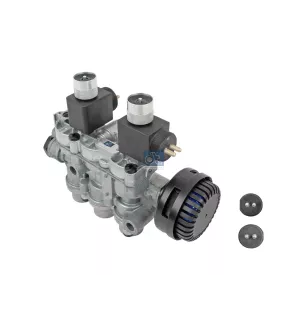 Electrovalve, ECAS 24 V, 0.22 A, M22 x 1.5, m27 x 1, giro: 5 bar, spmax: 13 bar para DAF 45/55/65/75/85/95, cf, bus - 1249319