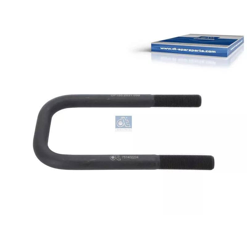 Flangia a molla M20 x 1,5, LTH: 70 mm, L: 220 mm, W: 100 mm, 10,9 per DAF 45/55/65/75/85/95, CF, F/N 500-3600, XF - 0539023