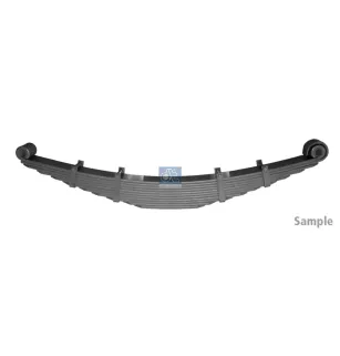 Ressort à lames, L: 1640 mm, W: 90 mm, 8x15 Pour Renault G / Manager, Kerax, Maxter - 5430123409