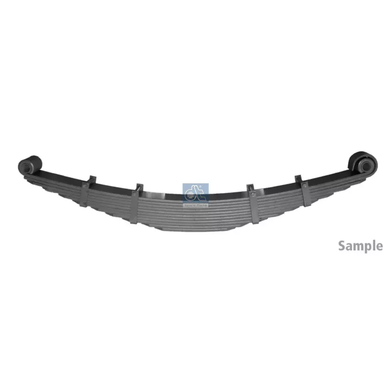 Ressort à lames, L: 1640 mm, W: 90 mm, 8x15 Pour Renault G / Manager, Kerax, Maxter - 5430123409