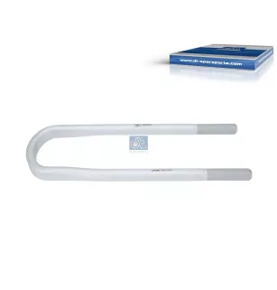 Bride de ressort M24 x 2, LTh: 75 mm, L: 415 mm, w: 101 mm Pour Renault G / Manager, Kerax, Magnum, Premium - 5010630362