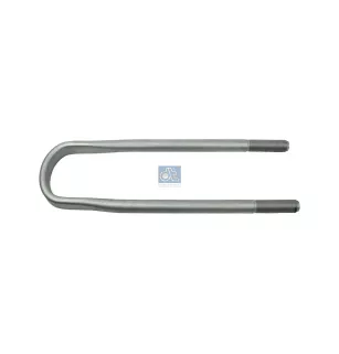 Bride de ressort r: 30 mm, R: 70 mm, M24 x 2, LTh: 80 mm, L: 450 mm, w: 101 mm Pour Renault D-Serie, Midlum
