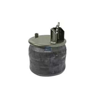 Coussin d'air, avec piston acier, D: 229 mm, Dmax: 300 mm, M16 x 1,5, M24 x 1,5, L: 255 mm Pour Renault Magnum, Premium
