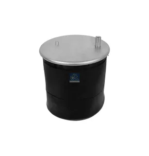 Coussin d'air, avec piston acier, D: 286 mm, Dmax: 331 mm, M16 x 1,5, M24 x 1,5, L: 344 mm Pour Volvo FE - Renault C-Serie