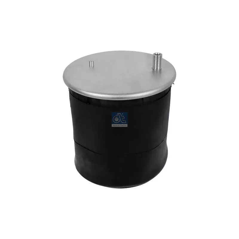 Coussin d'air, avec piston acier, D: 286 mm, Dmax: 331 mm, M16 x 1,5, M24 x 1,5, L: 344 mm Pour Volvo FE - Renault C-Serie
