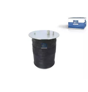 Coussin d'air, avec piston acier D: 280 mm, Dmax: 272 mm, M12 x 1,25, M16 x 1,5, L: 247 mm Pour Renault Premium - 50 10 488 756