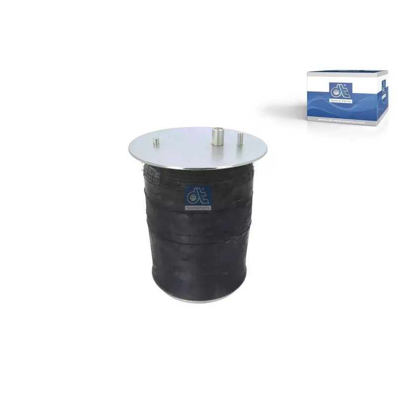 Coussin d'air, avec piston acier D: 280 mm, Dmax: 272 mm, M12 x 1,25, M16 x 1,5, L: 247 mm Pour Renault Premium - 50 10 488 756