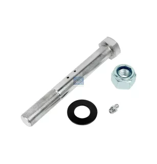 Kit de boulon de ressort, M20 x 1,5, Lu: 160 mm, SW: 30 Pour Renault G / Manager, Kerax, Magnum, Maxter, Premium - 	5010130738S1