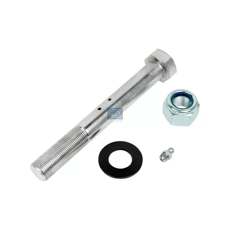 Kit de boulon de ressort, M20 x 1,5, Lu: 160 mm, SW: 30 Pour Renault G / Manager, Kerax, Magnum, Maxter, Premium - 	5010130738S1