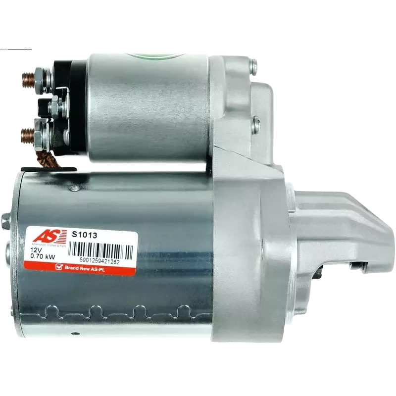 Démarreur 12V 0.70kW 9 dents AS-PL S1013, BMW 12411350246, BOSCH 0001157024, 0001157028, 0986010030