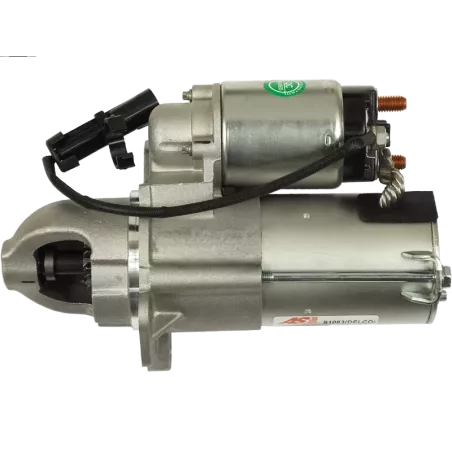 Démarreur 12V 1.20kW 10 dents AS-PL UD02077S, DELCO 8000222, DRS0903, DS2013, OPEL 1202516