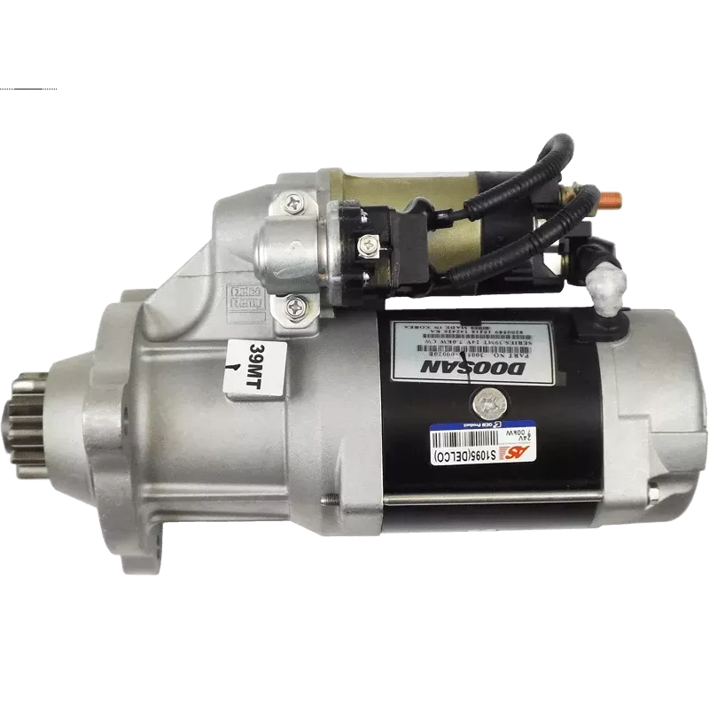 Démarreur 24V 7.0kW 11 dents AS-PL UD02094S, DELCO 19080035, 8200589, DRS0975N, DOOSAN 300516-00020