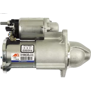 Démarreur 12V 1.10kW 9 dents AS-PL S1098(DELCO), BOSCH 00010DA12E, 0986023660, CARGO 114298, CHEVROLET 24106343