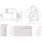 Démarreur 12V 1.20kW 9 dents AS-PL S1101(DELCO), BOSCH 0001107034, 0001107045, 0001107056, 0001107100