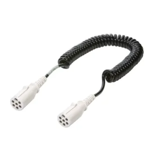 24S Cavi maschio con tappi in plastica sovrastampati ISO 3751 24 Volt