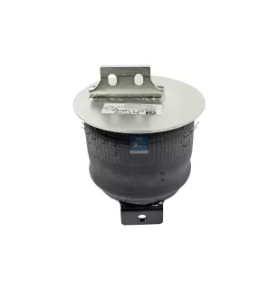 Coussin d'air, avec piston acier, droite pour Iveco EuroStar, EuroTech