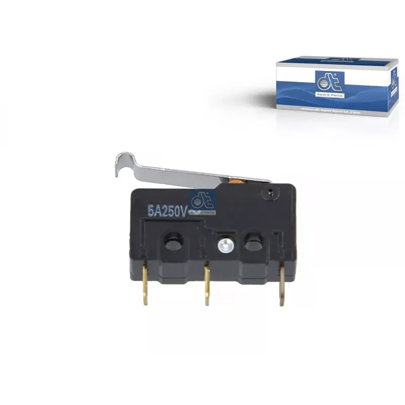 Micro-interrupteur 250 V, 5 A Pour Scania 4-Serie Bus - 639169 Micro-interrupteur 250 V, 5 A Pour Scania 4-Serie Bus - 639169