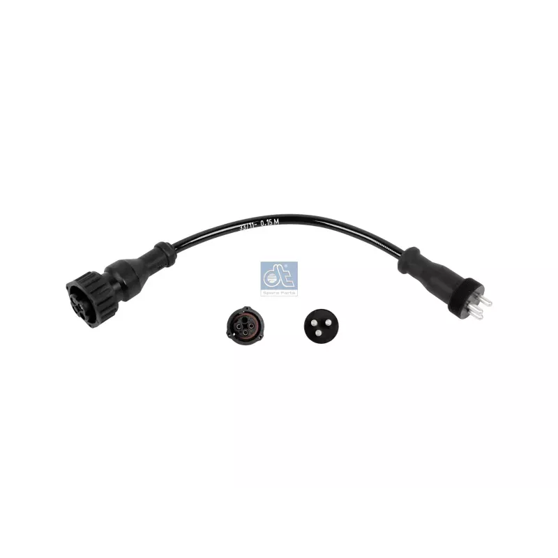 Cable adaptateur, electrovalve M24 x 1, L: 280 mm, 3 poles Pour Scania 3-Serie Bus, 4-Serie Bus, 4-Serie, P, G, R, T-Serie Cable adaptateur, electrovalve M24 x 1, L: 280 mm, 3 poles Pour Scania 3-Serie Bus, 4-Serie Bus, 4-Serie, P, G, R, T-Serie