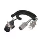 Adapter cords for tractors and semi-trailers equipped with 15 and 7 pole bases - 24 Volts