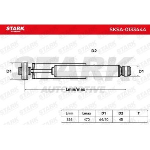 Amortisseur NISSAN 562104EA2A, E62106UA1B