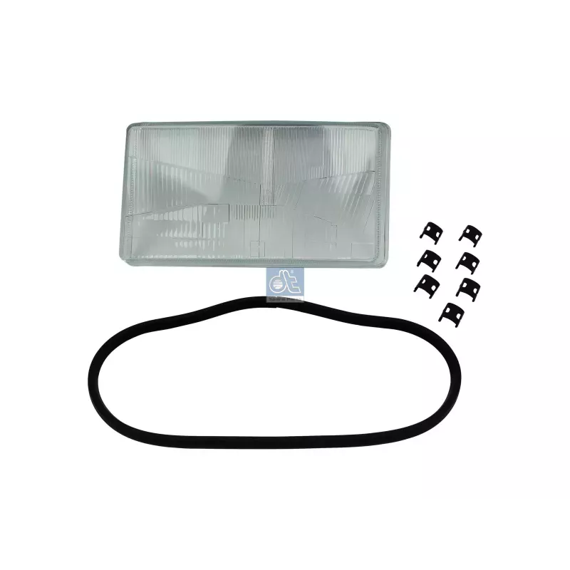 Verre de phare principal, gauche pour Scania - 1446583