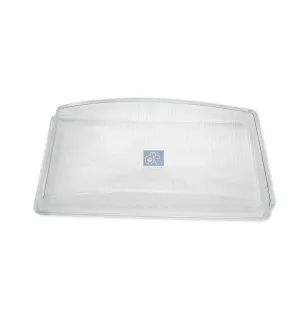 Verre de phare principal, droite pour Scania - 1446582