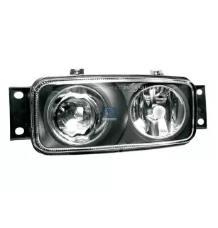 Phare auxiliaire, gauche, sans ampoule, 24 V pour Scania - 1529070