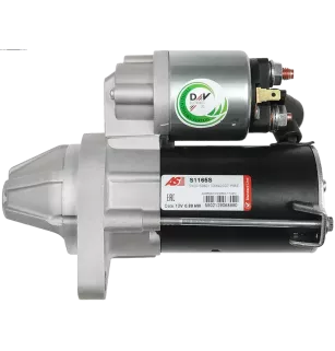 Démarreur 12V 0.80kW 8 dents AS-PL S1165S, CARGO 112478, 116115, DELCO RS41146, HITACHI 136954