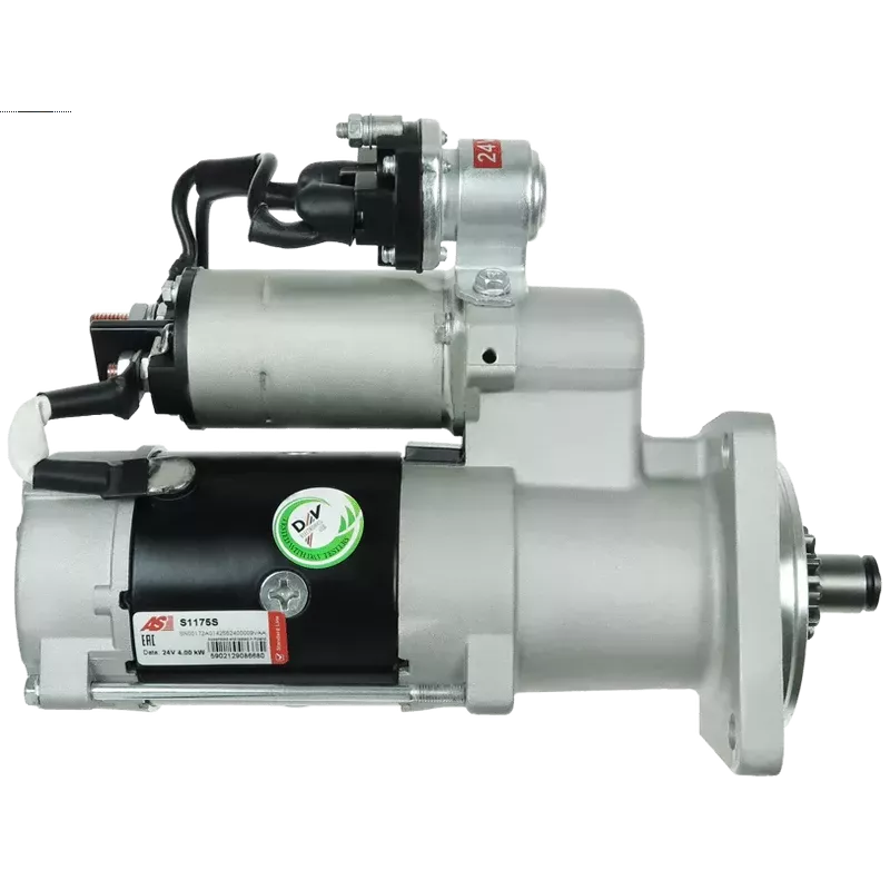 Démarreur 24V 4.00kW 11 dents AS-PL UD15028S, DELCO 8200521, 8200816, 8200882, 8200884