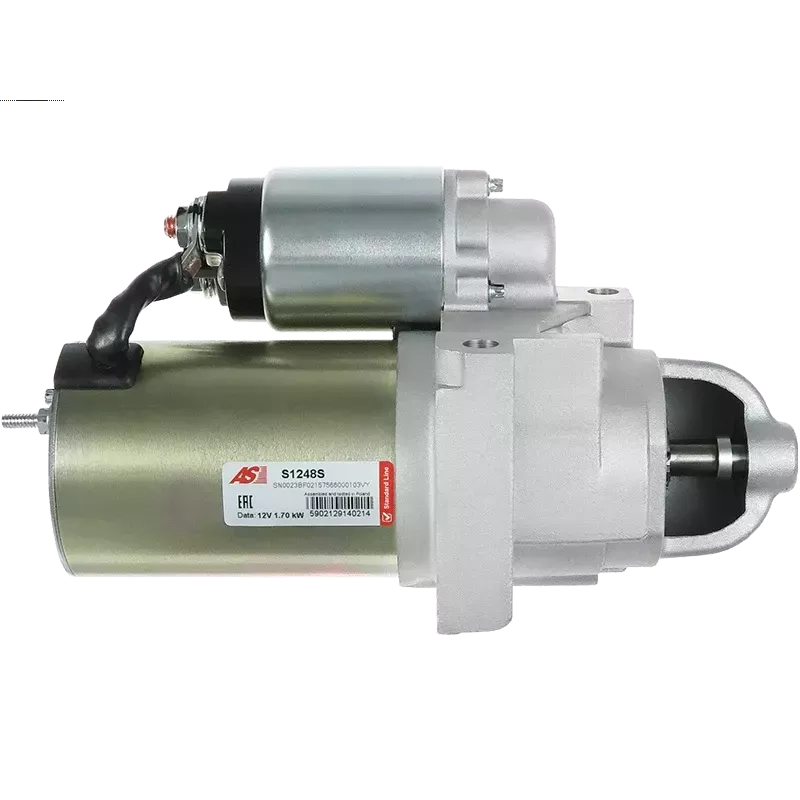 Démarreur 12V 1.70kW 11 dents AS-PL UD19284S, CARGO 112240, DELCO 9000879, FORD SAEJ1171, ISUZU 8104651670