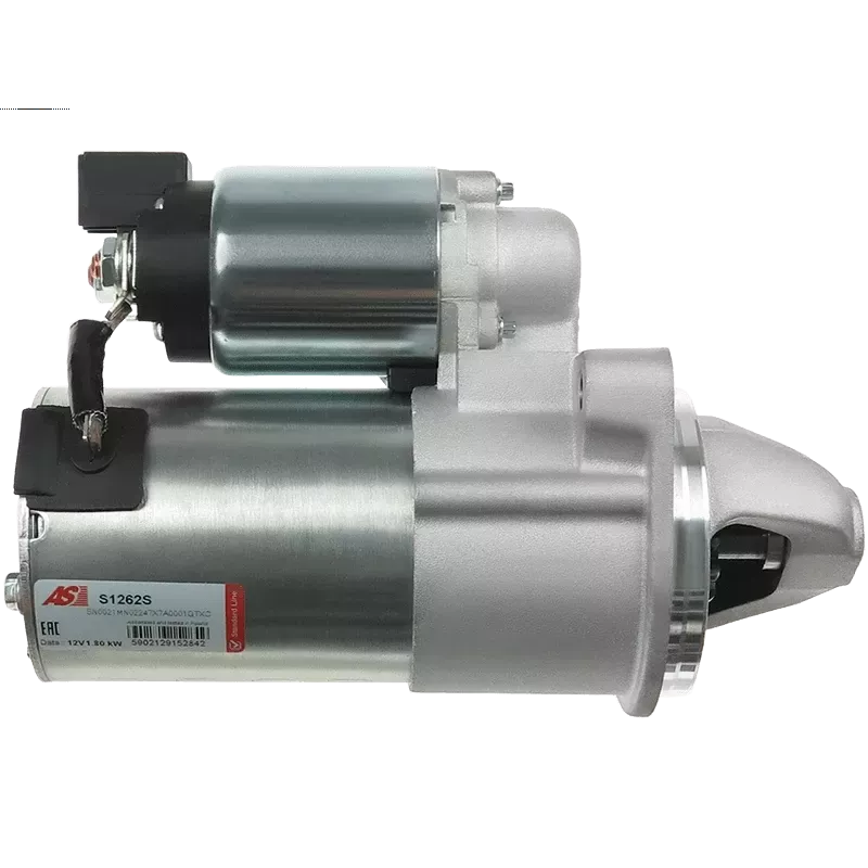 Démarreur 12V 1.80kW 11 dents AS-PL S1262S, UD90820S, CARGO 116283, DELCO 8000675, DRS1028