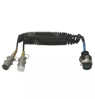 Adapter cords for tractors and semi-trailers. Mercedes.