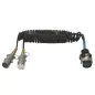 Cables adaptadores para tractores y semirremolques equipados con bases de 15 y 7 polos - 24 Voltios - MERCEDES