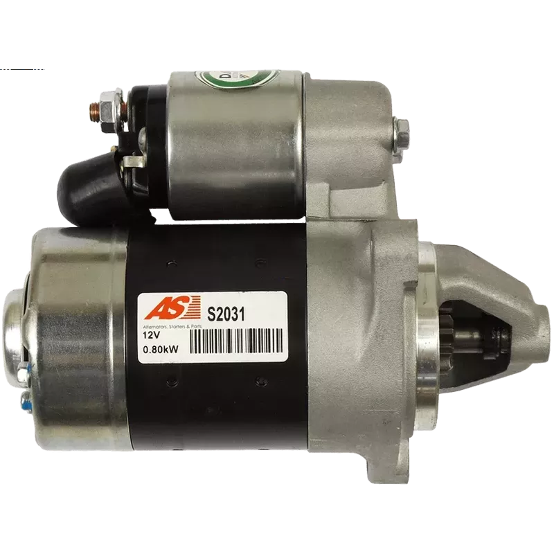 Démarreur 12V 0.80kW 8 dents AS-PL S2031, BOSCH F042004014, CARGO 112478, 116115, DELCO RS41146