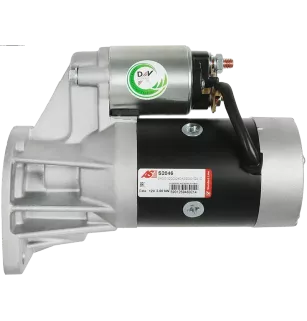Démarreur 12V 2.00kW 9 dents AS-PL S2046, UD01370S, BOSCH 0986017601, CARGO 111445, DELCO DRS3168