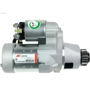 Démarreur 12V 1.40kW 13 dents AS-PL S2073S, UD14750S, BOSCH 0986029000, CARGO 114763, DELCO DRS3918