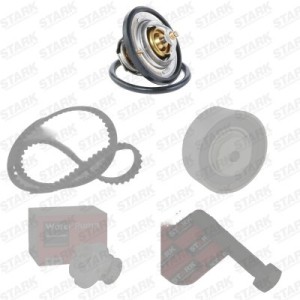 Kit de distribution pompe à eau OPEL D96352407, 96352407, 96183353